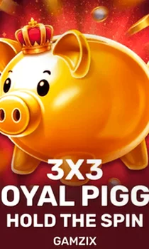 3x3 Royal Piggy: Hold The Spin -